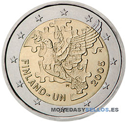 Moneda-2-€-Finlandia-2005