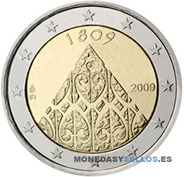 Moneda-2-€-Finlandia-2009