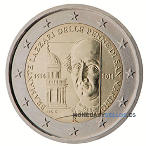 Moneda 2 € San Marino 2014 I