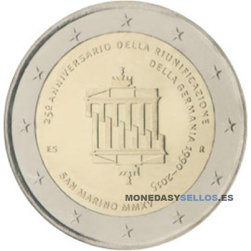 Moneda 2 € San Marino 2015 II