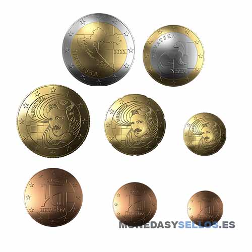 Monedas Euro 8 valores